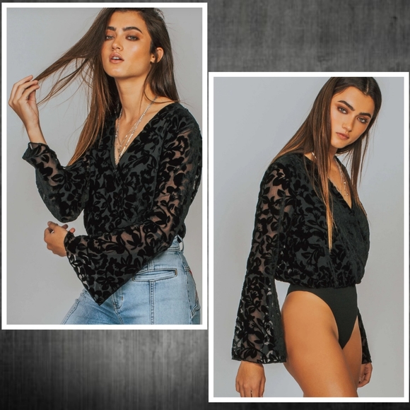 MINKPINK Tops - MINKPINK Wild Fantasies Bodysuit